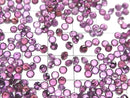 [Video] High Quality Rhodolite Garnet AAA Undrilled Round Faceted 3x3x2mm 10pcs