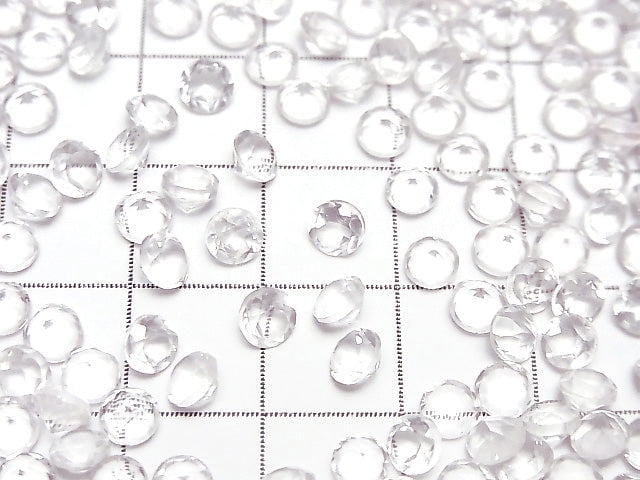 [Video] High Quality Rose Quartz AAA Undrilled Round Faceted 4x4mm 10pcs