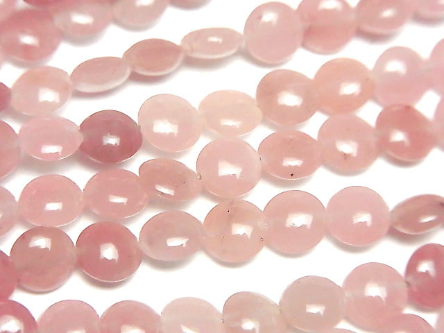 [Video] Guava Quartz AAA Coin 6x6x3mm 1strand (34pcs )