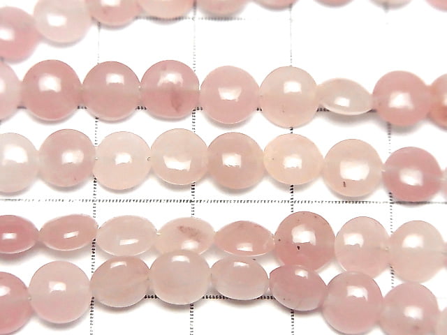 [Video] Guava Quartz AAA Coin 6x6x3mm 1strand (34pcs )