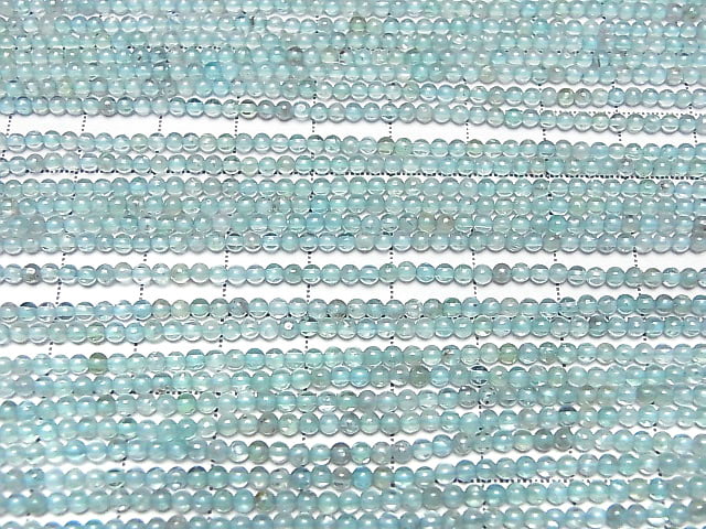1strand $8.79! High quality Apatite AAA - AAA - Round 2 - 2.5 mm 1strand beads (aprx. 15 inch / 37 cm)