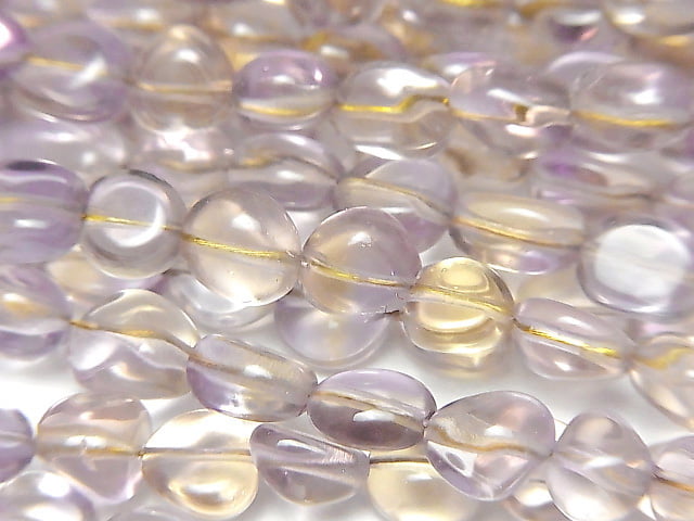 [Video]High Quality Ametrine AAA- Nugget half or 1strand beads (aprx.15inch/37cm)