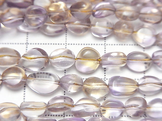 [Video]High Quality Ametrine AAA- Nugget half or 1strand beads (aprx.15inch/37cm)