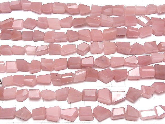 [Video] Guava Quartz AAA Faceted Nugget [Medium color] half or 1strand beads (aprx.7inch / 18 cm)