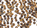 [Video] Yellow Tiger's Eye AA++ Round Cabochon 3x3mm 10pcs