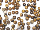 [Video] Yellow Tiger's Eye AA++ Round Cabochon 4x4mm 10pcs