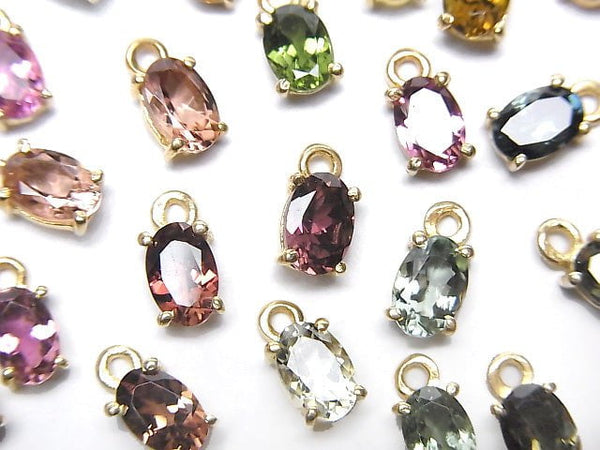 [Video] High Quality Multi Color Tourmaline AAA Bezel Setting Oval Faceted 6x4mm 5pcs $29.99!