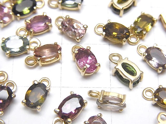 [Video] High Quality Multi Color Tourmaline AAA Bezel Setting Oval Faceted 6x4mm 5pcs $29.99!