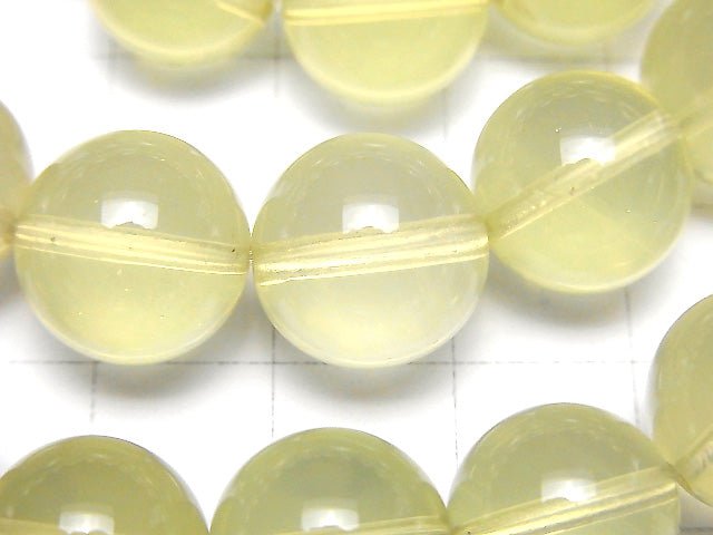 [Video]High Quality Lemon Quartz AAA Round 12mm Bracelet