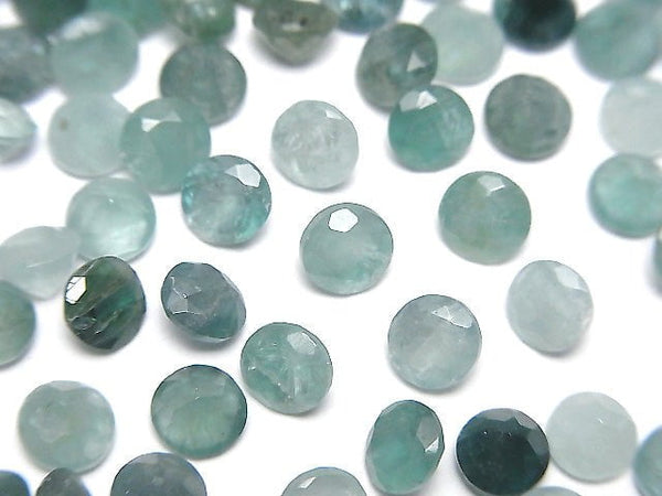 [Video] Grandidierite AA Undrilled Round Faceted 5x5mm 5pcs