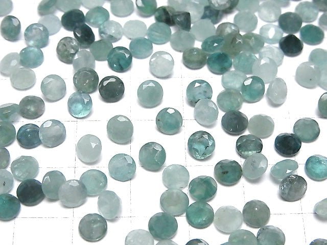 [Video] Grandidierite AA Undrilled Round Faceted 5x5mm 5pcs