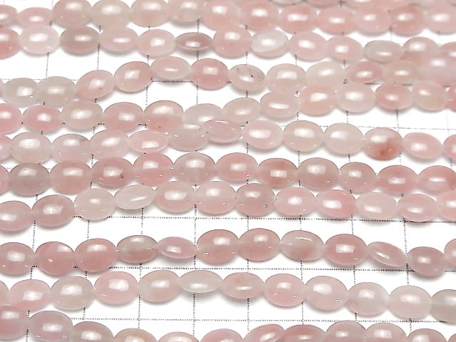 [Video] Guava Quartz AAA- Oval 8x6mm 1strand beads (aprx.7inch/18cm)
