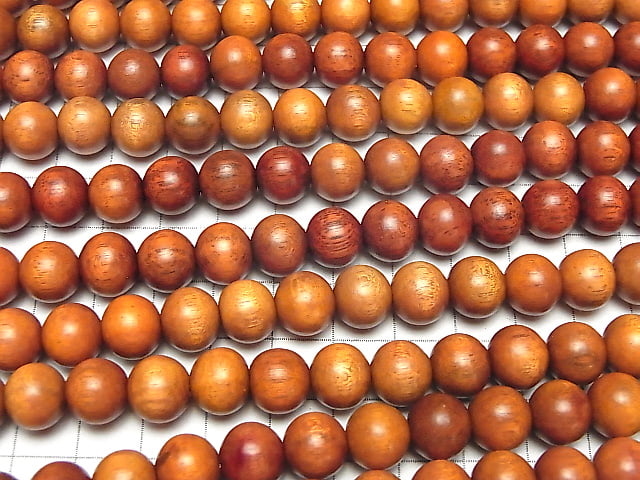 1strand $3.19! Redwood Semi Round 10mm 1strand beads (aprx.15inch / 38cm)