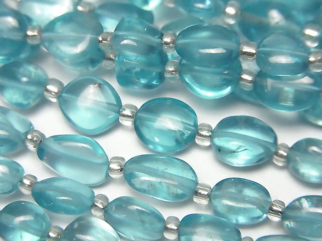 [Video]High Quality Apatite AAA Nugget 1strand beads (aprx.7inch/18cm)