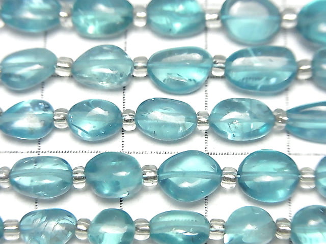 [Video]High Quality Apatite AAA Nugget 1strand beads (aprx.7inch/18cm)