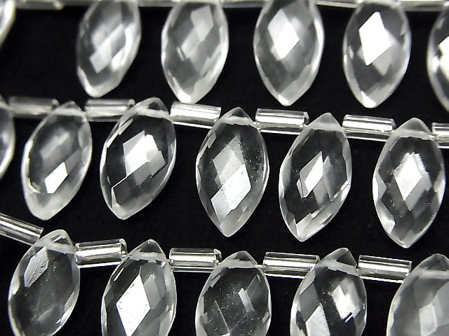 [Video] 1strand $11.79! High Quality Crystal AAA- Faceted Marquise 12x6mm 1strand (12pcs ).