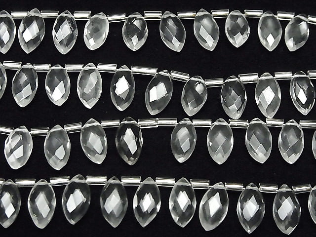 [Video] 1strand $11.79! High Quality Crystal AAA- Faceted Marquise 12x6mm 1strand (12pcs ).