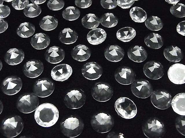 [Video] Crystal AAA Round Rose Cut 12x12mm 2pcs