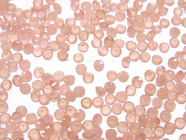 [Video] Peru Rhodochrosite AAA Loose stone Round Faceted 3x3mm 5pcs