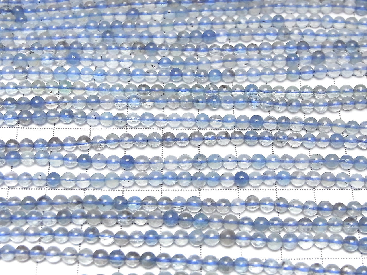 Deep Blue Aquamarine AA++ Round 4mm half or 1strand beads (aprx.15inch/36cm)