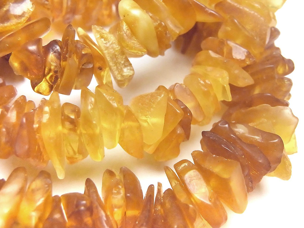 Baltic Amber AA Chips (Small Nugget ) Bracelet