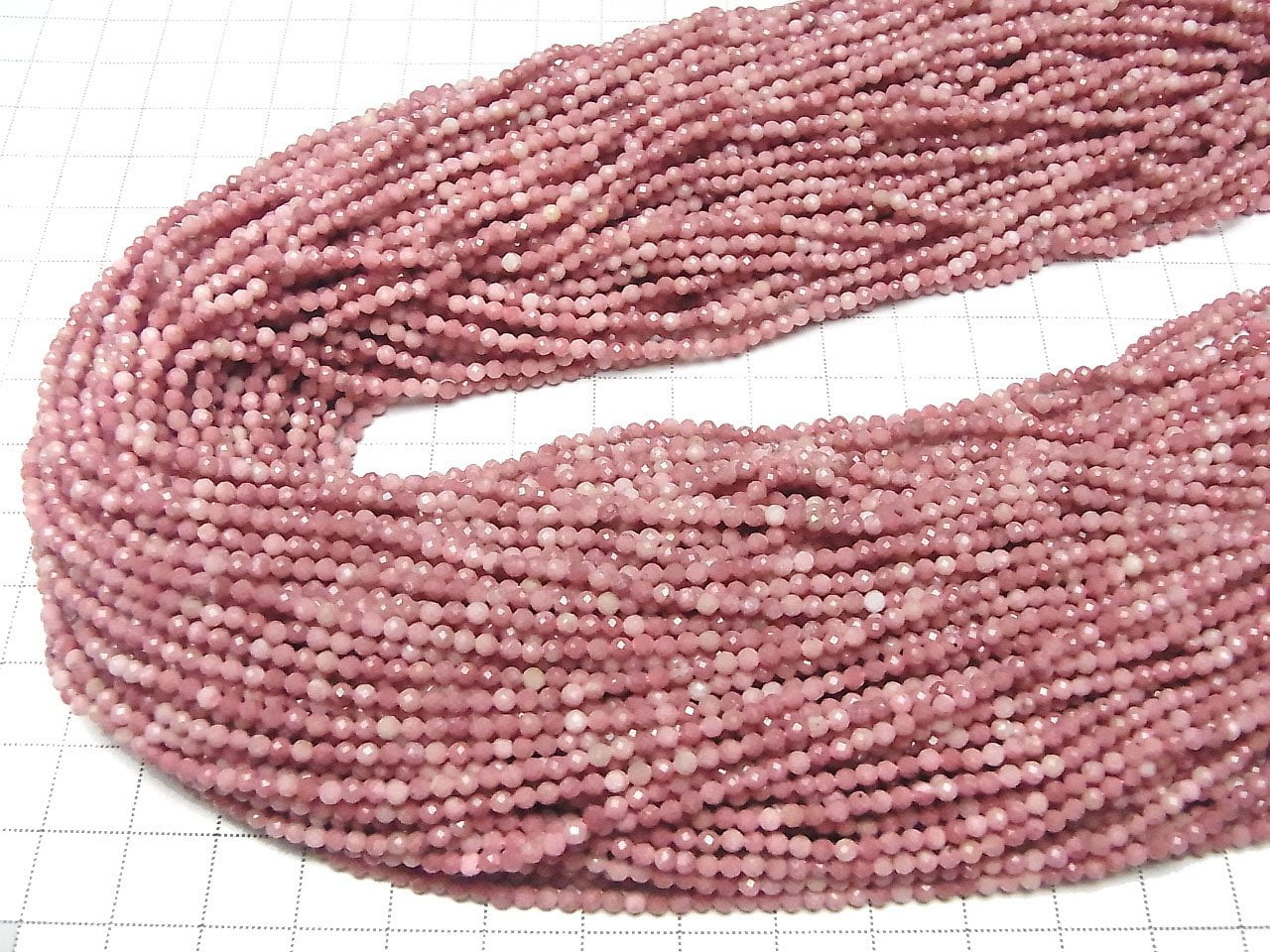 High Quality! Siliceous Schist AAA Faceted Round 2.5mm 1strand beads (aprx.15inch/37cm)