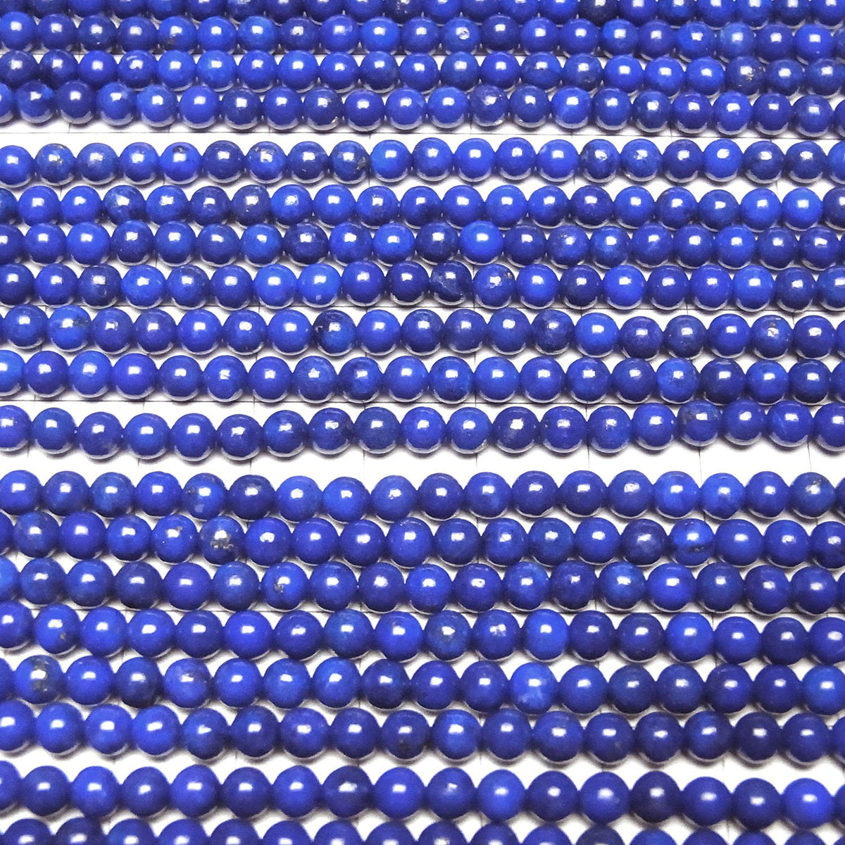Lapis-lazuli AAA rond 4 mm, 1 fil (environ 15 pouces/36 cm)