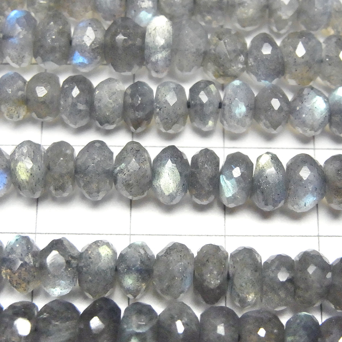 High Quality Labradorite AAA Faceted Button Rondelle 6x6x3mm half or 1strand beads (aprx.14inch/34cm)
