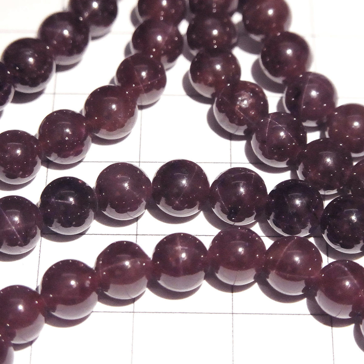 Star Garnet AAA- Round 6mm Bracelet
