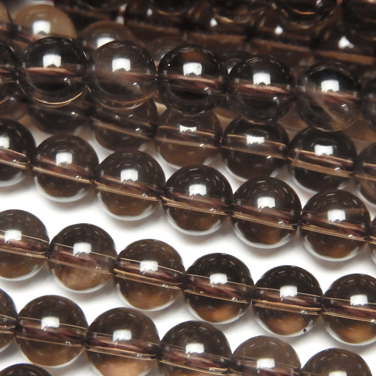 Smoky Quartz AAA Round 6mm 1strand beads (approx. 15 inches/37 cm)
