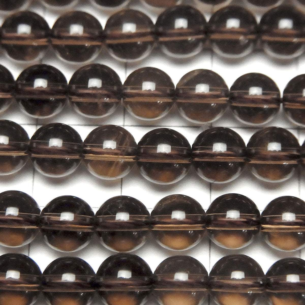 Smoky Quartz AAA Round 6mm 1strand beads (approx. 15 inches/37 cm)