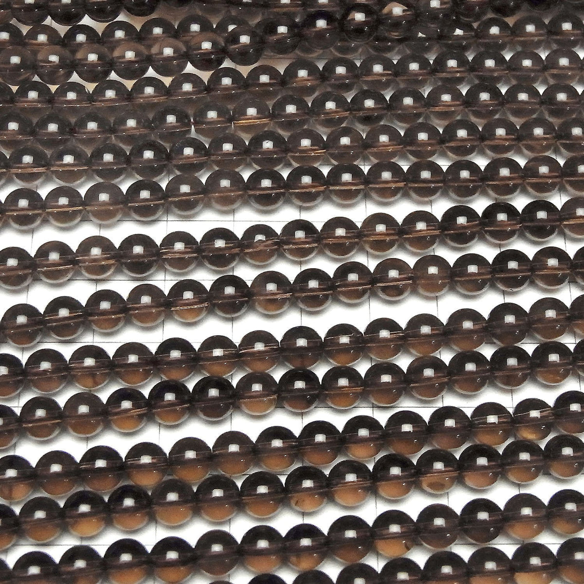 Smoky Quartz AAA Round 6mm 1strand beads (approx. 15 inches/37 cm)