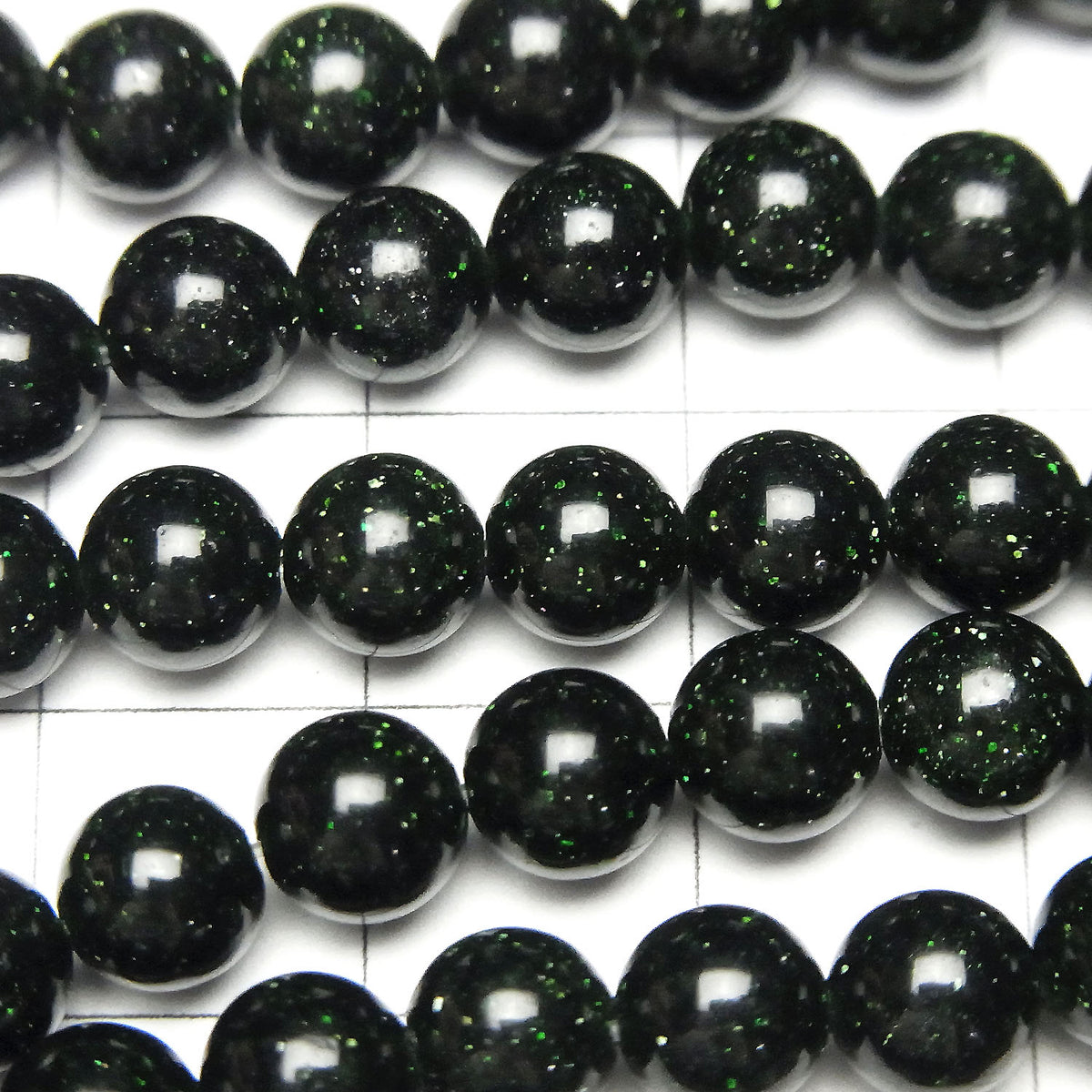 1 fil 4,79 $ ! Pierre de soleil verte ronde 6mm perles 1 fil (env. 15 pouces / 37 cm)