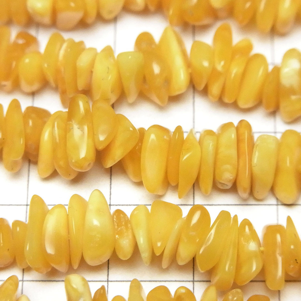 Baltic Amber Chips (Small Nugget) Honey Color 1strand beads (aprx.15inch / 38cm)
