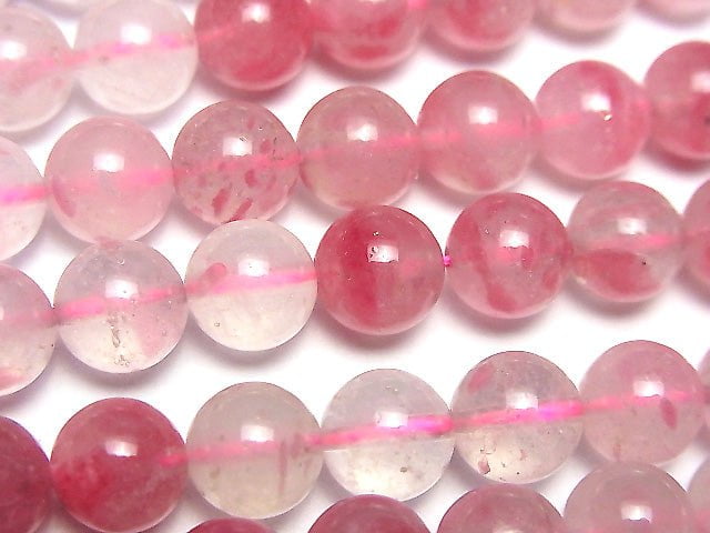 [Video]Rhodonite Silica Round 8mm half or 1strand beads (aprx.14inch/35cm)