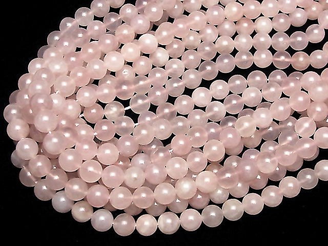 [Video] Rose Quartz AA++ Round 10mm 1strand beads (aprx.15inch / 37cm)