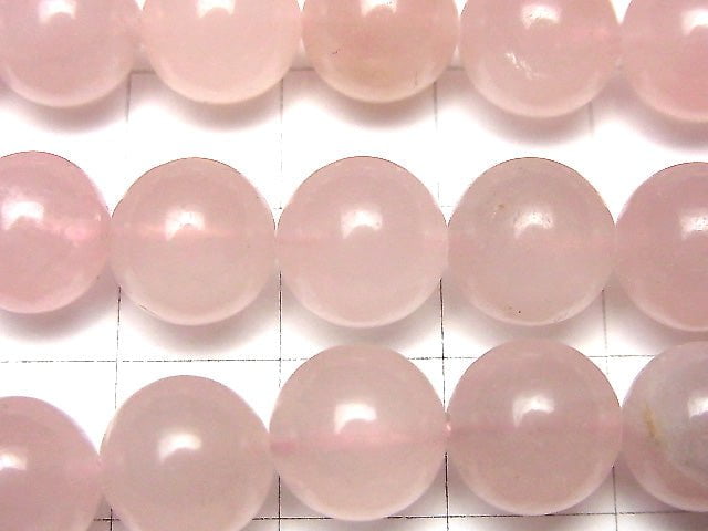 [Video] Rose Quartz AA++ Round 10mm 1strand beads (aprx.15inch / 37cm)