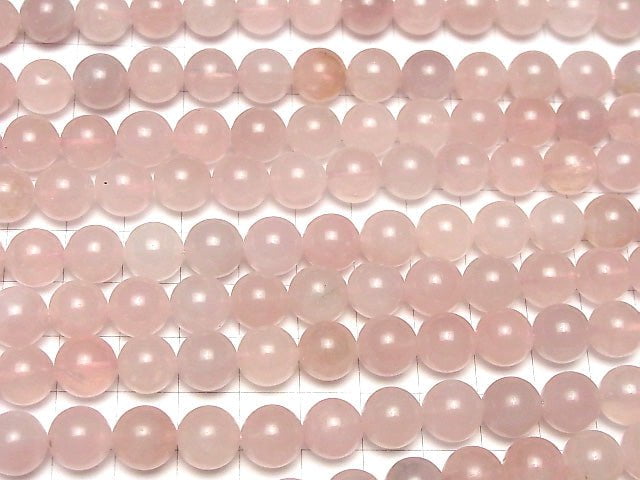 [Video] Rose Quartz AA++ Round 10mm 1strand beads (aprx.15inch / 37cm)