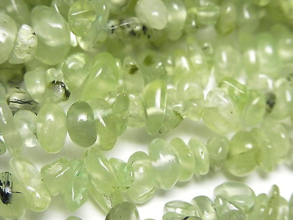 Prehnite AA+ Chips (Small Nugget ) 1strand beads (aprx.31inch/78cm)