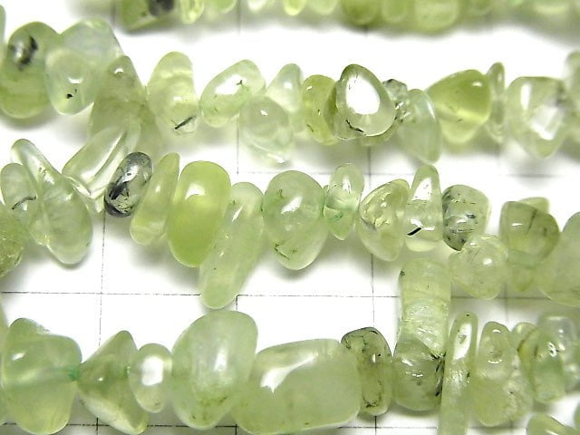 Prehnite AA+ Chips (Small Nugget ) 1strand beads (aprx.31inch/78cm)