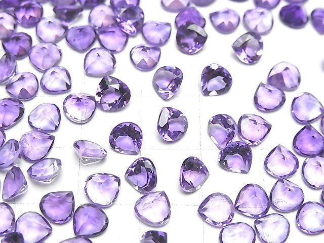 [Video]High Quality Amethyst AAA- Loose stone Chestnut Faceted 6x6mm 5pcs