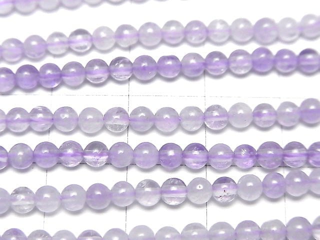 [Video]Lavender Amethyst AA Round 3mm 1strand beads (aprx.15inch/38cm)