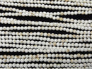 Magnesite  Round 2mm 1strand beads (aprx.15inch/38cm)