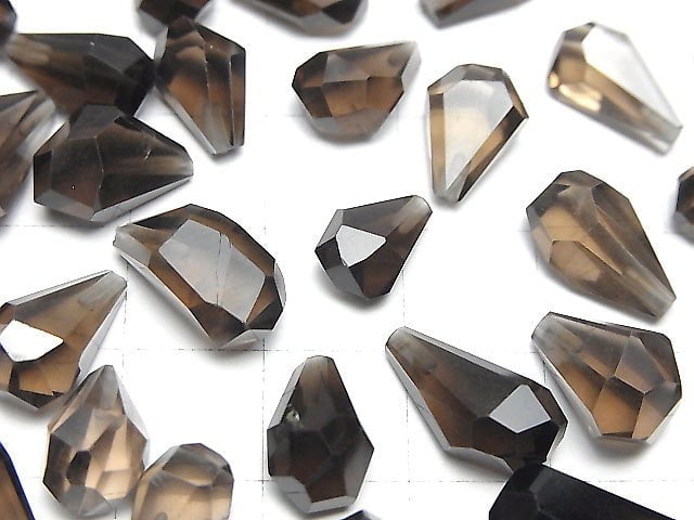 [Video] High Quality Smoky Quartz AAA Half Drilled Hole Rough Drop 3pcs