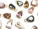 [Video] High Quality Multi Color Tourmaline AAA Bezel Setting Pear shape Faceted 7x5mm 4pcs $29.99!