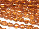 [Video] High Quality Hessonite Garnet AAA Small Nugget 1strand beads (aprx.15inch / 38cm)