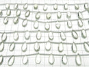 [Video]High Quality Green Amethyst AAA Pear shape (Smooth) 15x7mm 1strand (9pcs )