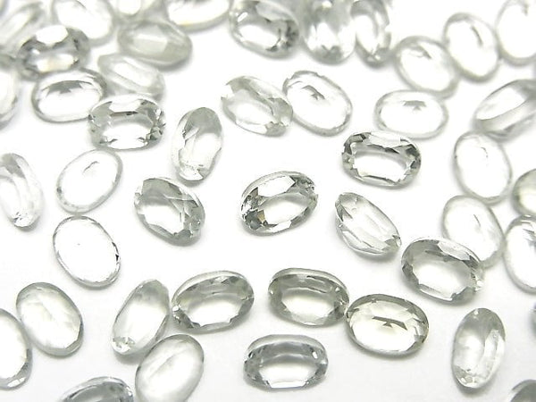 [Video]High Quality Green Amethyst AAA Loose stone Oval Faceted 6x4mm 10pcs