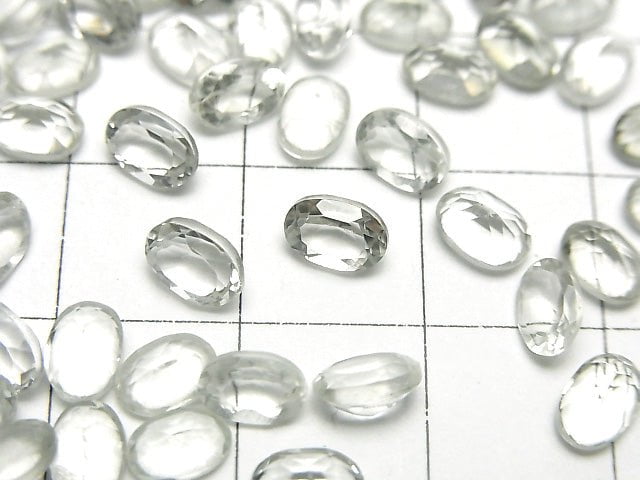 [Video]High Quality Green Amethyst AAA Loose stone Oval Faceted 6x4mm 10pcs