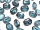 [Video]High Quality Indigo Blue Kyanite AAA- Loose stone Oval Faceted 8x6mm 2pcs